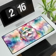 thumbnail image 3 of Hippie Persian Portrait Watercolor Tie-Dye Vintage Styles Desk Mat Full Keyboard Mouse Pad Cat Lover Kitten Owner Gifts Large Mousepad - 00014, 3 of 5