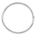 thumbnail image 2 of Sterling Silver Polished 3mm Hinged Round Bangle, 2 of 3