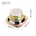 thumbnail image 2 of Altavoz Tweeter Antimagnético de 10W 4 Ohm 3 Pulgadas 78x78x39mm 2PCS, 2 of 3
