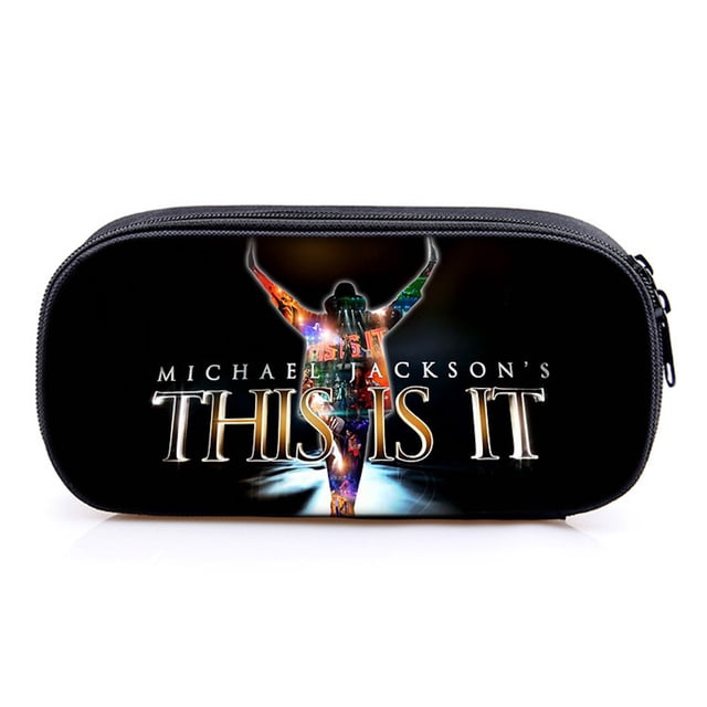Estuche para lápices Michaels Jacksons Anime, impermeable