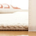 thumbnail image 4 of SAFAVIEH Natura Mitchell Diamond Area Rug, Ivory, 6' x 9', 4 of 7