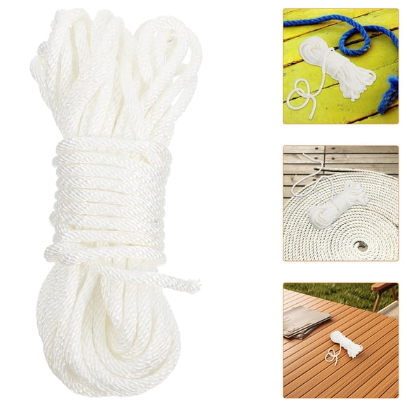 KAKOWELY Para Mástil De Nylon Beige Resistente Y Fácil De Limpiar Para Exteriores