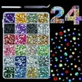 thumbnail image 4 of ERTZAE Diy Glitter Gemstone Craft Kit,Mixed Color Gemstones Glue Tools Set,Jewelry Phone Case Decor Craft,Sparkling Gemstones,Beginner-Friendly Craft Decoration,All-In-One Accessory Making Kit, 4 of 9