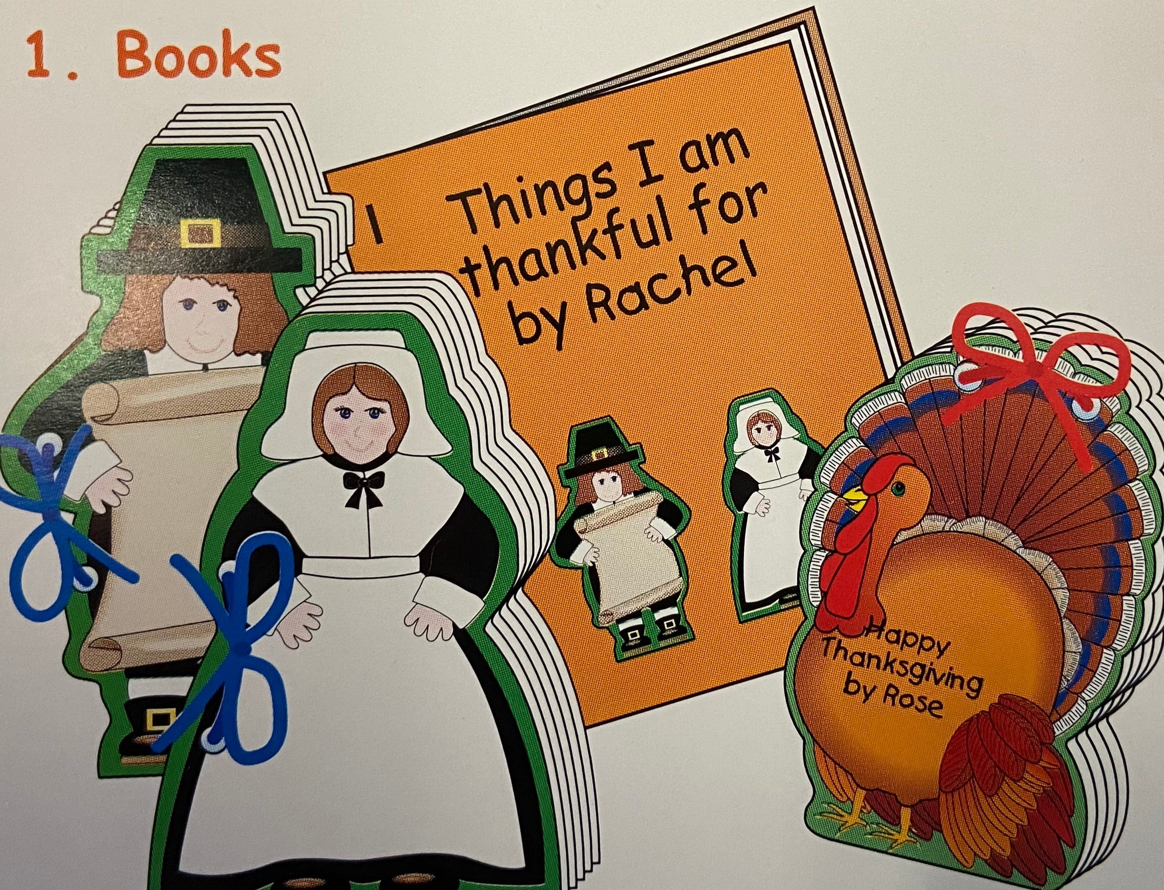 SHAPES ETC. Large Notepad Set - Thanksgiving