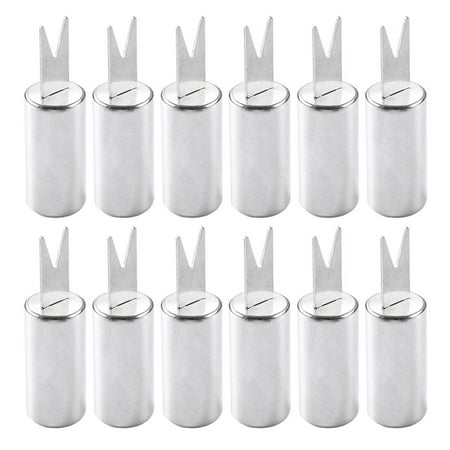 

12pcs Stainless Steel Corn Forks Bbq Corn Forks Creative Corn Needles BBQ Supplies
