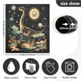thumbnail image 5 of Yayeee Magnetic Dishwasher Cover for The Front Decoration Home Kitchen Machine Sticker Protector, Black Dinosaur, 5 of 6