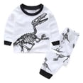 thumbnail image 4 of Conjunto de pijamas de Navidad para niños, ropa de dormir de algodón para bebés, ropa de dormir para niños pequeños, pijama de manga larga, 4 of 4