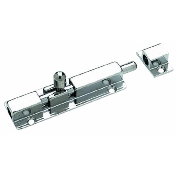 Seachoice Heavy Duty Chrome Plated Barrel Bolt