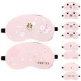 thumbnail image 3 of Bangcool 2PCS Sleeping Mask Cartoon Pig Flower Eye Shade with Ice Pack for Home Travel, 3 of 10