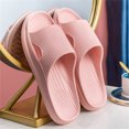 thumbnail image 2 of Samickarr Summer Slippers For Women And Men Indoor And Outdoor Wide Women Men Slippers Home Couple Shoes Indoor Outside Soft Soled Slippers, 2 of 4