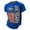 Blue-3, variant on kids Boys 250 Anniversary USA Shirt 250TH America Shirt Short Sleeve Celebration Patriotic Flag 1776-2026 Tshirt