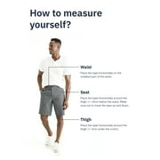Dockers Mens Straight Fit 10.5 Inseam Twill Shorts with Stretch