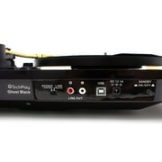 TechPlay Ghost T, 2 Speed Belt Driven Turntable with Bluetooth Broadcast. Connects to Your Bluetooth Speakers wirelessly