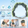 thumbnail image 5 of QASIEATN Relaxed Fit Neckerchief for Women Summer Artifact Cool Sensation Scarf Prevention and Scarf Cold Neck Scarf Fall Fashion Accessories, 5 of 7