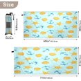 thumbnail image 3 of Coolnut Beach Towels Sea Starfish Shell Anchor Marine Pattern Camping Towels Sand Free Beach Towel, 30"x60" Large Beach Towels Quick Dry Bath Travel Towels Pool Yoga Beach Mat for Men Women, 3 of 6