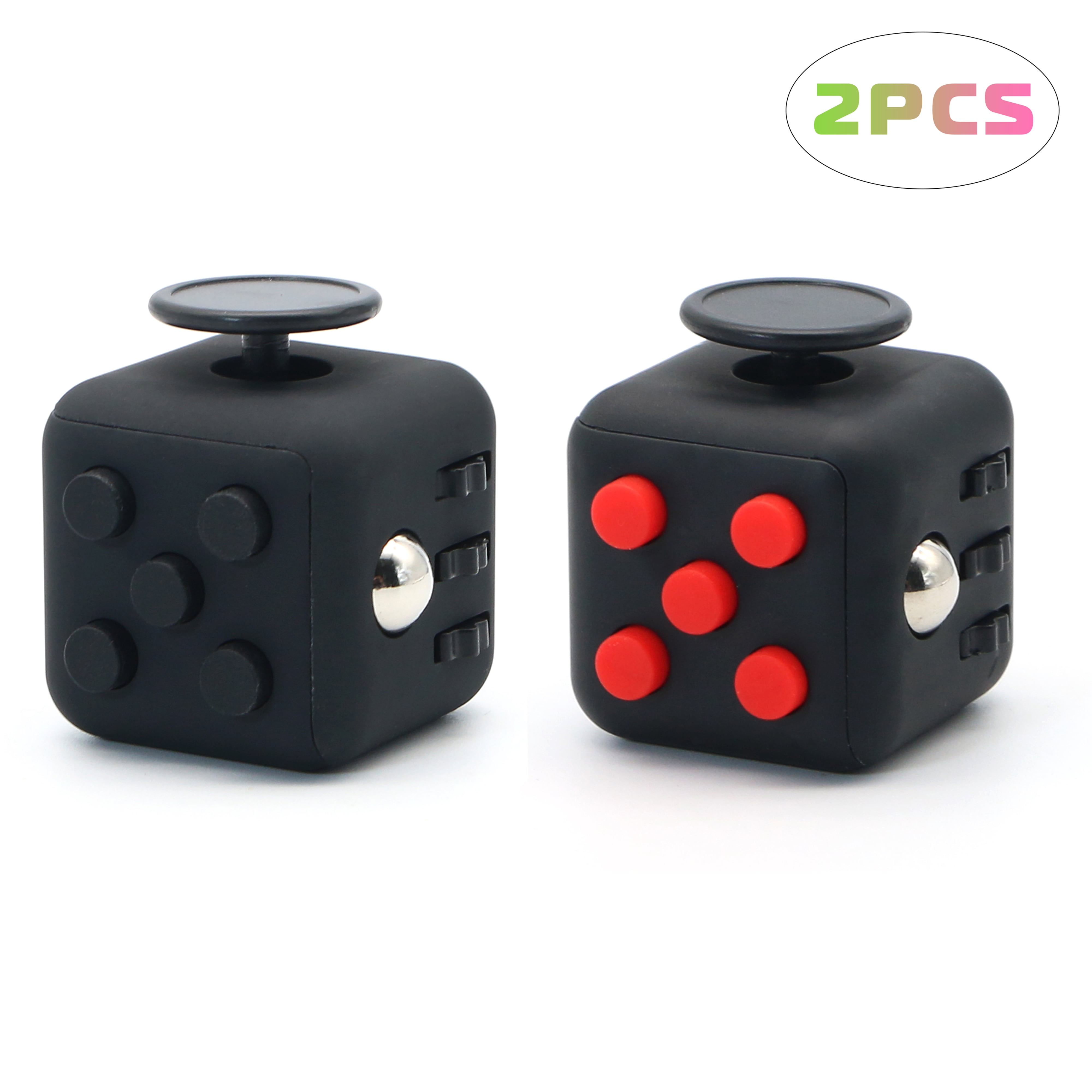 Cube Anti-stress Graphinza 1,4 Pouce – Soulage L'anxiété, Idéal Autisme Et ADHD – Design Durable, Pour Enfants Et Adultes (Violet)