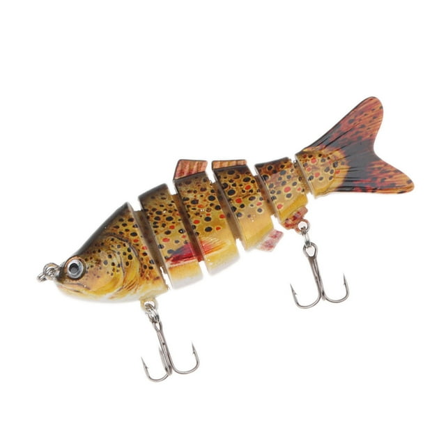 Cebos Pesca Señuelo Mutil Articulado 6/7 Like Bass Fish B1 Cola Señuelo de la pesca