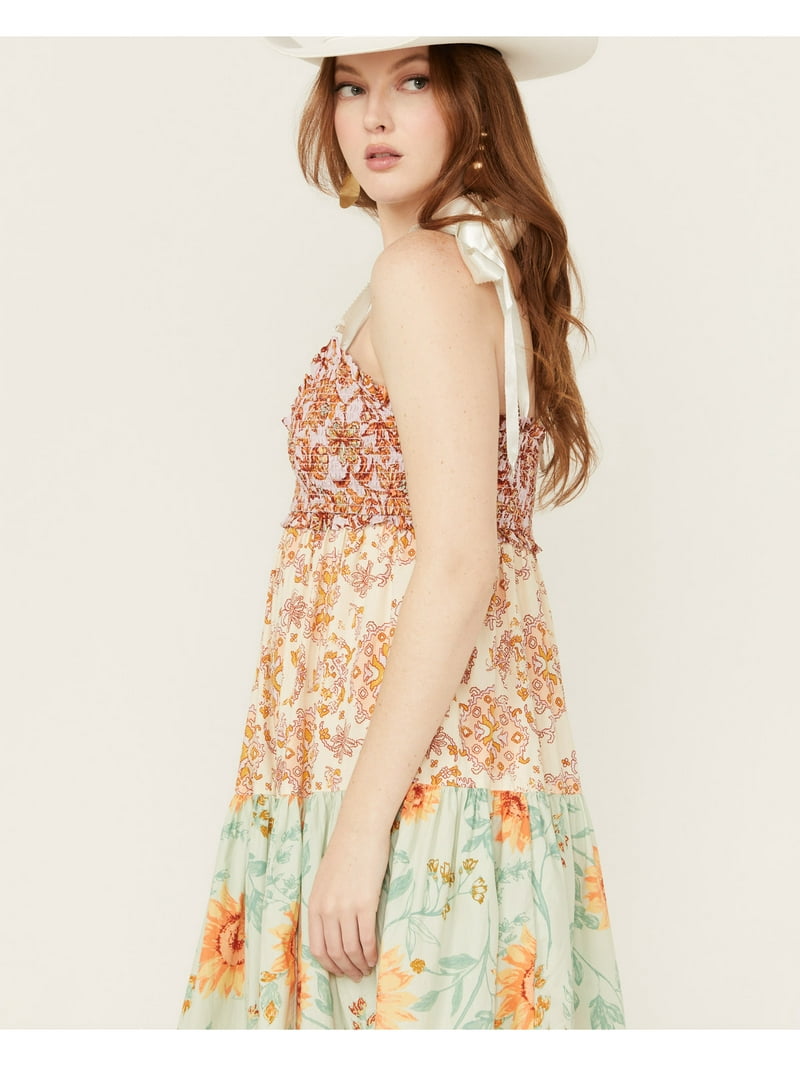 fitted lace wedding dress Free People Bluebell Maxi Dress – Libby Story main image 0