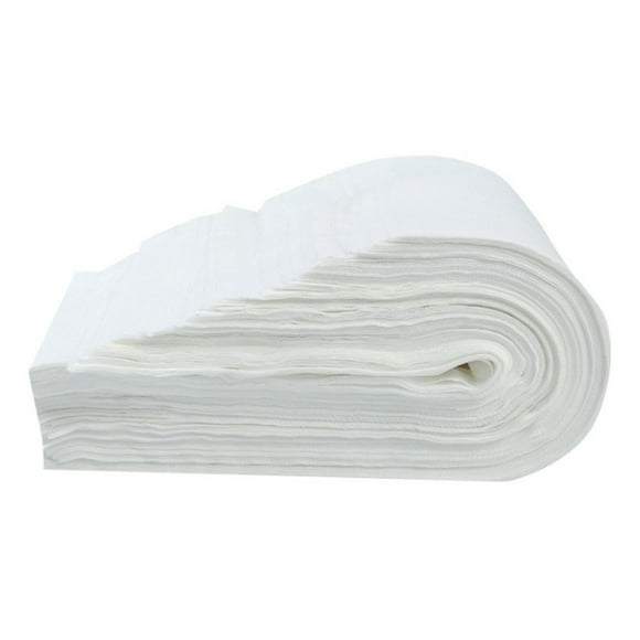 190 toallas desechables de papel absorbentes para viajes, cenas al aire libre y spa. 27x57cm