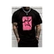 thumbnail image 1 of Camiseta estilo hip-hop para hombre, 100 % algodón, con gráfico de estrella llamativo. Informal, transpirable y lavable a máquina. Perfecta para fiestas, deportes y ropa informal., 1 of 7