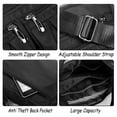 thumbnail image 4 of Qubber Crossbody Bag for Women Nylon Waterproof Shoulder Purse Messenger Bag Lightweight Pocketbooks, 4 of 5