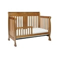 DaVinci Porter 4in1 Convertible Crib with Toddler Bed Conversion Kit in Chestnut Finish