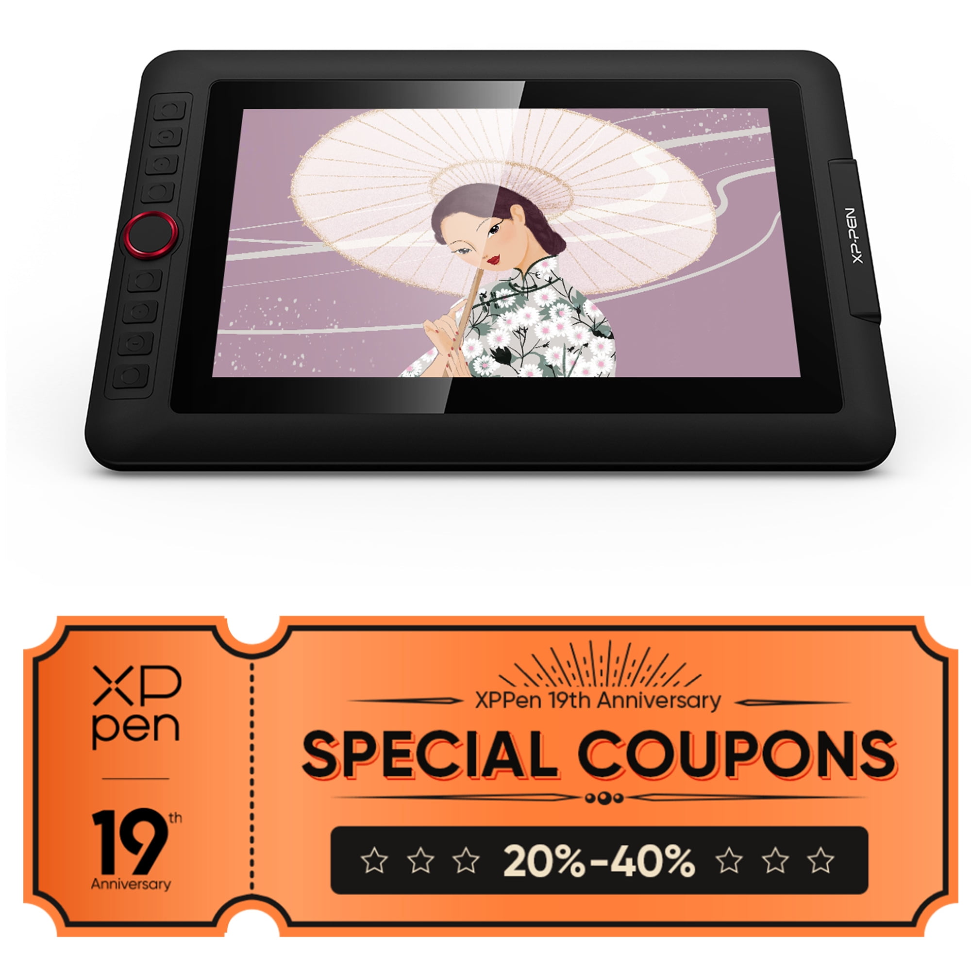 Amazon.com: XP-PEN Artist12 11.6 Inch FHD Drawing Monitor