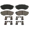 thumbnail image 1 of Wagner QuickStop ZD462 Ceramic Disc Pad Set, Front, 1 of 5