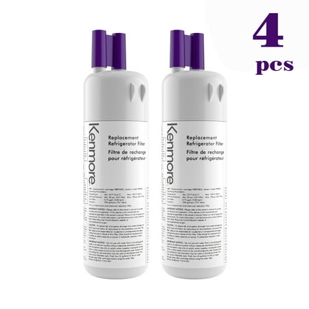 

4PCS Refrigerator Water Filter Kenmore 9081 Refrigerator Cartridge Water Filter Replacement Compatible With Kenmore 469081 469930