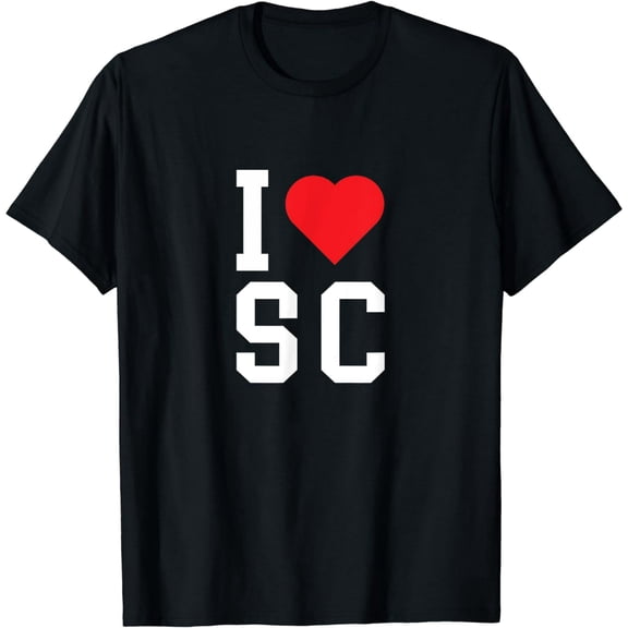 I Love South Carolina - SC - Throwback Design - Classic T-Shirt