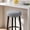 Gray-GY, variant on MMJ Chair Cushions Round Bar Stool Cover Elastic Textured Fabric Slipcover Stretch Protector Adjustable Swivel Rolling Seat 14.17-18.89in