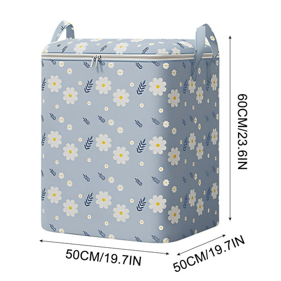 Storage Bag for Clothes under $5! Yannianjz Giant Clothes Storage Bag, Wardrobe Organizer Storage Box, Portable Moving Packing Bags, Large Capacity Garment Bag for Travel