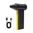 thumbnail image 4 of Aire comprimido Mini soplador de aire potente Profesional Compacto Compacto Handheld Air Duster ventilador para limpieza del automóvil , Negro, 4 of 8