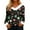 Black, variant on Women's Comfortable Loose Fit Casual Fashion Long Sleeve Christmas Holiday Printed Flannel Collar Pullover Sweatshirt Top for Winter Street Style and Daily Wear,Wine S