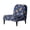 Super Dad Heart Print, variant on HELLHERO Easy Installation Armless Accent Chair Protector for Bedroom, Dustproof Accent Chair Cover, Dense Floral Motif