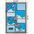 thumbnail image 3 of Star Wars: The Empire Strikes Back - Comic Panels Wall Poster, 14.725" x 22.375", Framed, 3 of 3