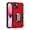 Red, variant on SuperShield Defender Fitted Hard Shell Ring Holder Stand Case for iPhone 14 Pro Max - Blue