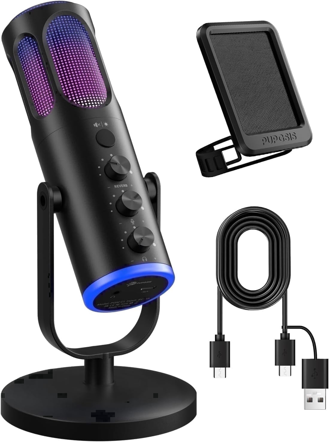 Audio-Technica ATR2100x-USB Cardioid Dynamic USB/XLR Microphone +