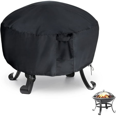 Housse Barbecue Ronde, Bache Barbecue 5877cm, 500D Oxford Imperméable Housse De Protection