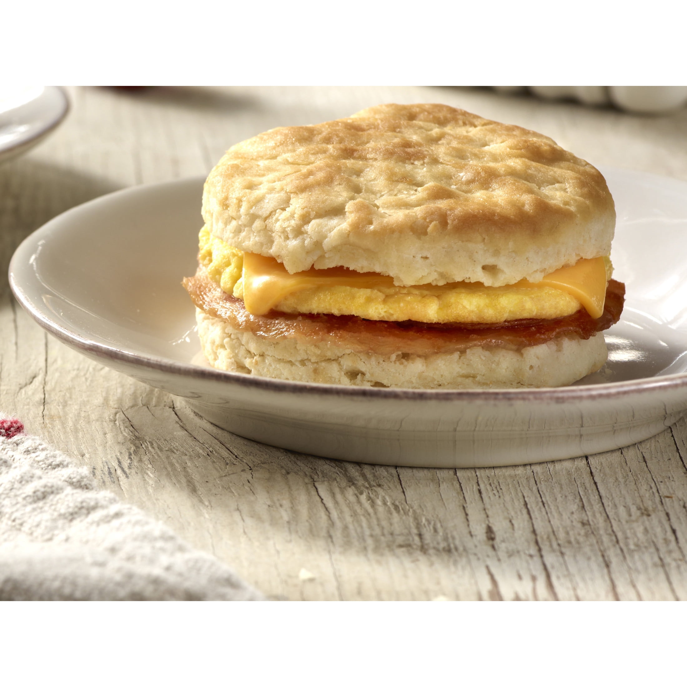 Jimmy Dean Frozen Breakfast Sandwich, Bacon Egg & Cheese Biscuit, 8 Count