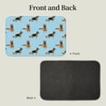 thumbnail image 2 of Vsdgher German Shepherd Dog Hem Mat 40x60 - Multipurpose Doormat for Indoor & Outdoor Use - Welcome Your Guests with our Entrance Mat, 2 of 6