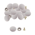thumbnail image 4 of Almencla 50 Packs Voiture Toit Réparation Bouton Toit Réparation Boucle Installation Facile Universel Gris, 4 of 8