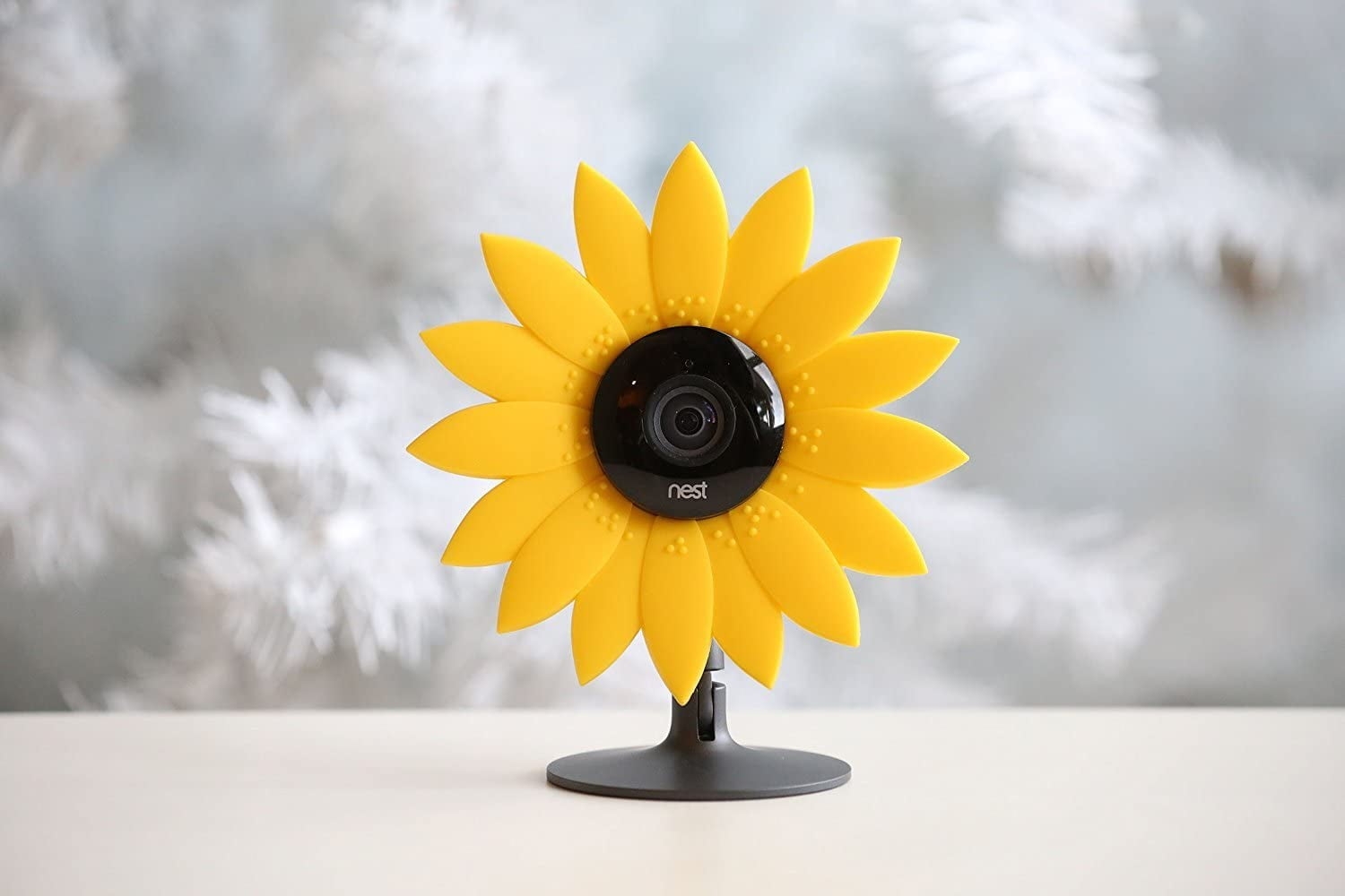 HideYourCam Nest Cam Security Camera Camouflage Sun Flower Cover Skin