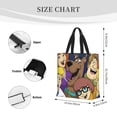 thumbnail image 3 of Lsque Scooby-Doo Pattern Tote Bag for Women, HandBags with Zipper, Large Capacity Casual Shoulder Handbags with Inner Pockets, 3 of 7
