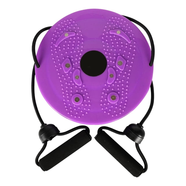 Waist Whisper Disc Shaping Waist Twisting Disc Waist Whisper Exerciser Twisting Waist Disc with Pull Rope Full Toning Workout Gym Board