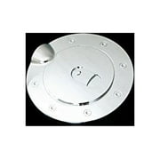 Paramount Restyling 66-2012 Triple Nickel Chrome Fuel Door Cover Guard