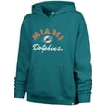 thumbnail image 2 of Women's '47 Aqua Miami Dolphins Whirlwind Naomi Pullover Hoodie, 2 of 3