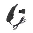 thumbnail image 1 of Mini Table Dust Sweeper Dust Air Vacuum Cleaner Collector Brush for Car PC Camera Pet Hairs Black, 1 of 9