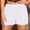 White, variant on NTACZA Women Shorts Sequin High Waisted Shorts Sparkly Disco Shorts Ladies L