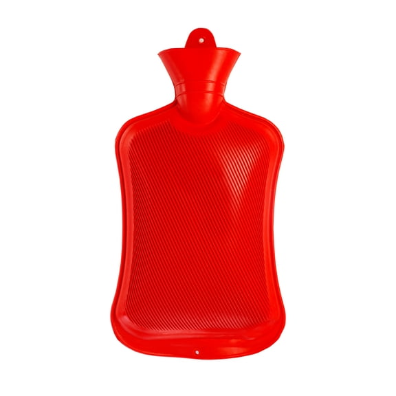 Handy Solutions Rubber Hot Water Bottle for Pain Management, 2 qt Capacity